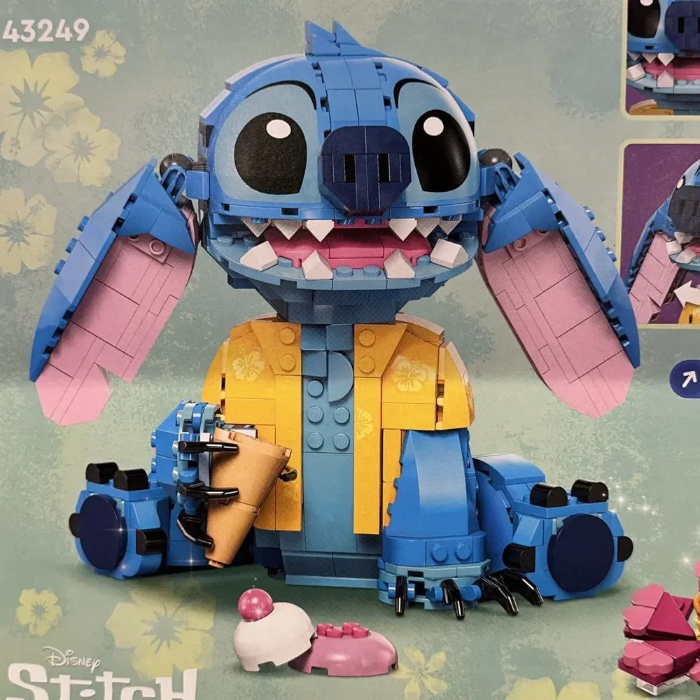 LEGO‎ Disney Stitch Toy Building Kit – Fun Buildable Figure Ice Cream Cone 43249 - Picture 4 of 5
